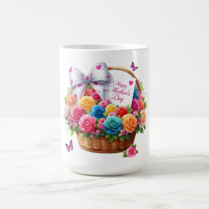Taza De Café Hermoso Feliz Día de las Madres Mamá