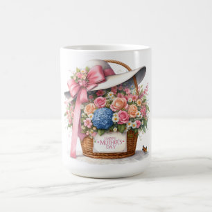Taza De Café Hermoso Feliz Día de las Madres Mamá