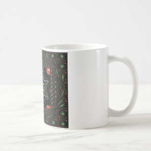 Taza De Café Hermoso fondo de estrellas de remolque Imprimir ve