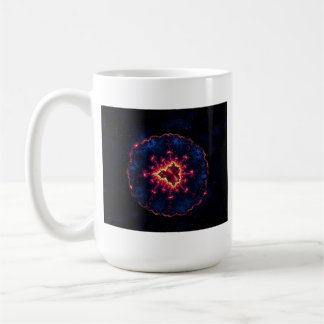 Taza De Café Hermoso Fractal de Mandelbrot Manipulado