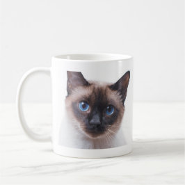 Taza De Café Hermoso gato siamés