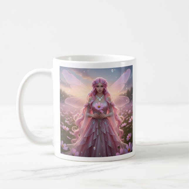 Taza De Café Hermoso hálito Opal de octubre (Izquierda)