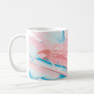 Taza De Café Hermoso ilustracion con flamingo rosa dibujado y