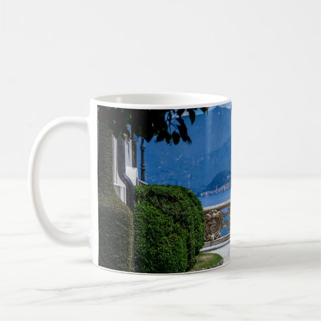 Taza De Café Hermoso Lago Como Italia (Izquierda)