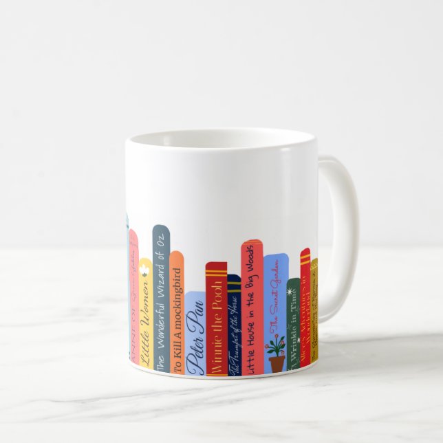 Taza De Café Hermoso libro (Anverso derecho)
