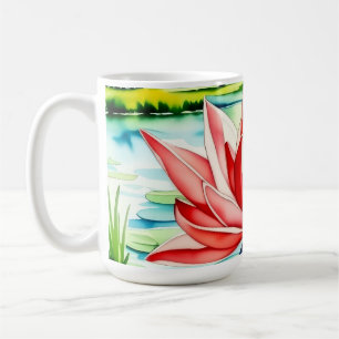 Taza De Café Hermoso Lily Flower Mug