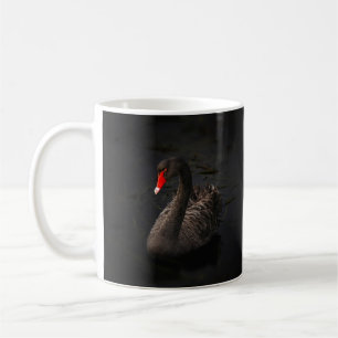 Taza De Café Hermoso, majestuoso, cisne negro