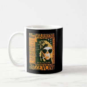 Taza De Café Hermoso modelo Warren Art Zevon fanáticos de pelíc