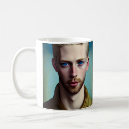 Taza De Café Hermoso Mug Masculino Fantasy