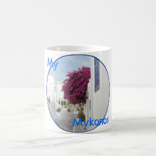 Taza De Café Hermoso Mykonos