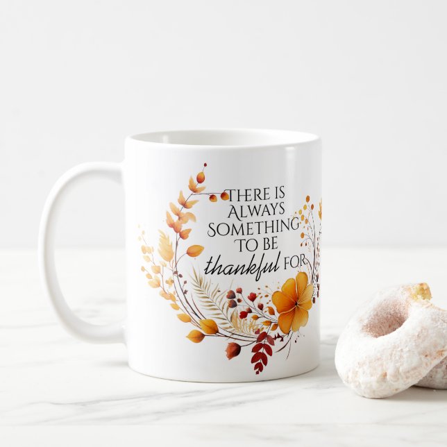 Taza De Café Hermoso otoño (Con donut)