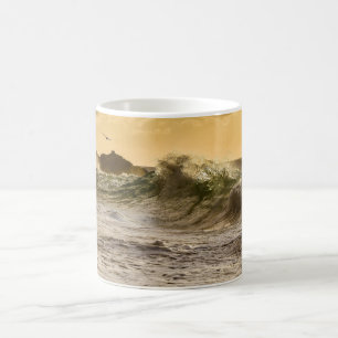 Taza De Café Hermoso paisaje marino Café Mag
