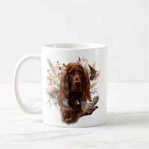 Taza De Café Hermoso Red Setter Irlandés