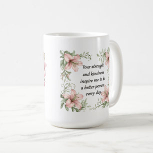 Taza De Café Hermoso Sentimiento para Envoltura de Mamá