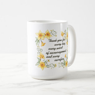 Taza De Café Hermoso Sentimiento para Envoltura de Mamá
