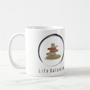 Taza De Café Hermoso símbolo de una vida equilibrada