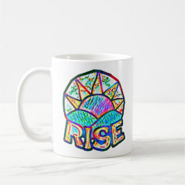 Taza De Café Hermoso Sun Rise ~ Mensaje de mejora
