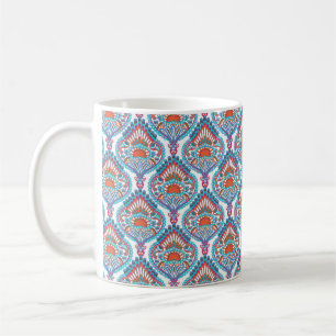 Taza De Café Hermoso y colorido patrón Ornate Paisley