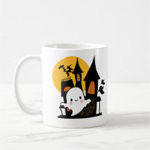 Hermoso y espeluznante Fantasma Clásico Mug