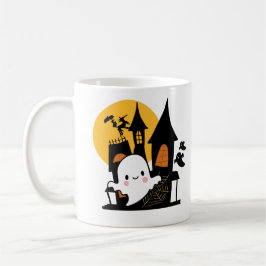 Taza De Café Hermoso y espeluznante Fantasma Clásico Mug