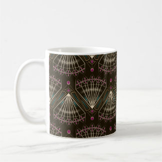 Taza De Café Hermoso y sin igual nombre o patrón de arte deco