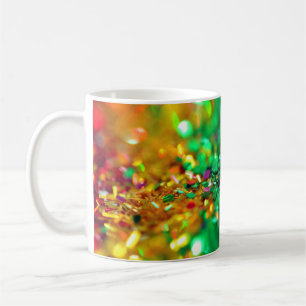 Taza De Café Hermosos cristales coloridos