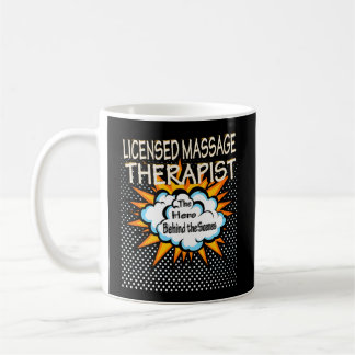 Taza De Café Hero Job, terapeuta de masaje