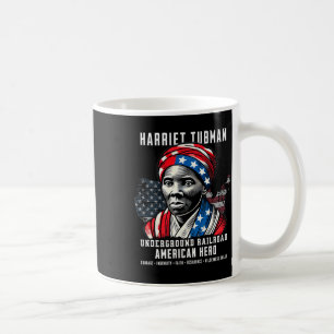 Taza De Café Héroe americano del ferrocarril subterráneo Harrie