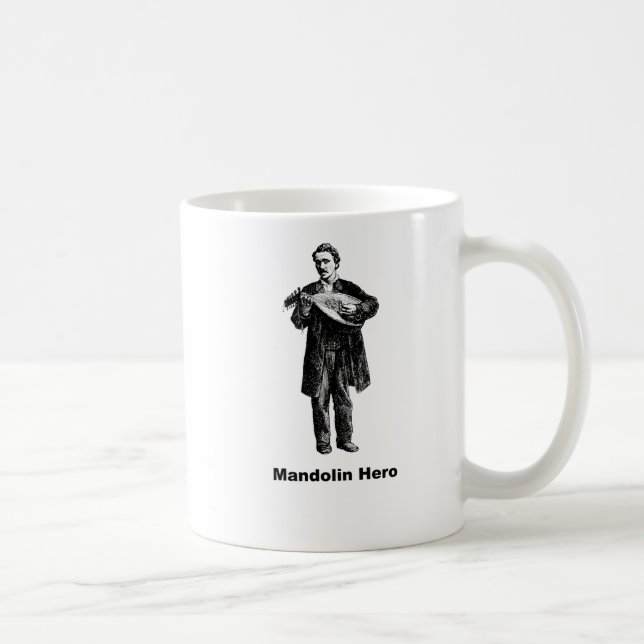 Taza De Café Héroe de la mandolina (Derecha)