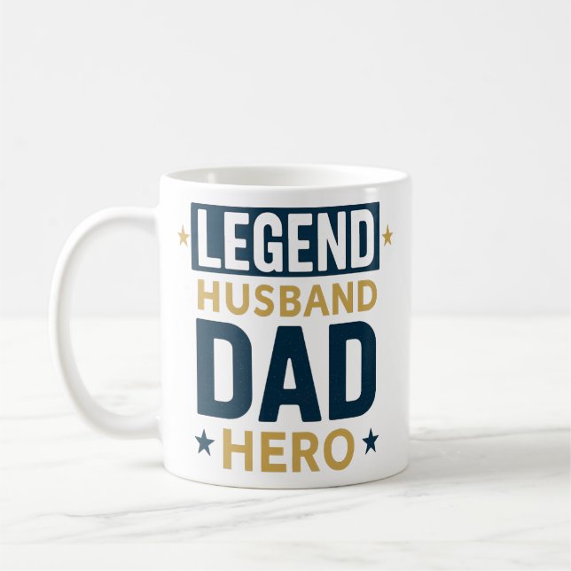 Taza De Café Héroe de la pareja de la leyenda (Izquierda)