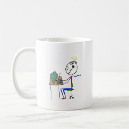 Taza De Café Héroe de soporte al cliente