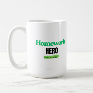 Taza De Café Héroe del hogar: Tee en modo de estudiante