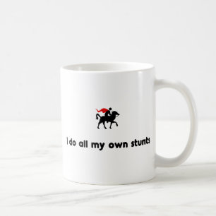 Taza De Café Héroe del montar a caballo