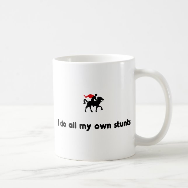 Taza De Café Héroe del montar a caballo (Derecha)