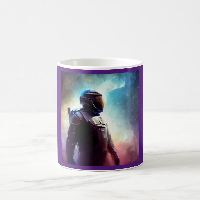 Taza De Café Héroe espacial SF 3 (Centro)