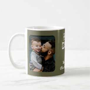 Taza De Café Héroe Papá Día del Padre 2 Fotocolage