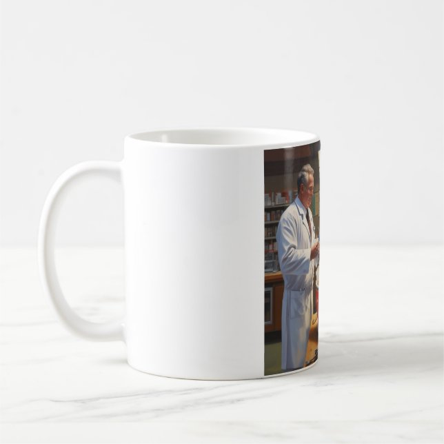 Taza De Café Héroes en cada copa: Salvando vidas (Izquierda)
