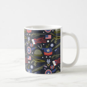 Taza De Café Héroes en el Día de los Veteranos