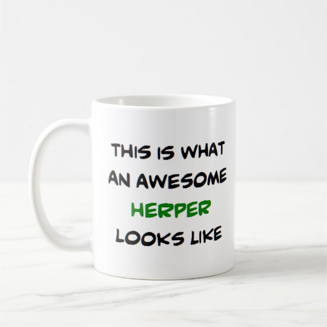Taza De Café herper, impresionante (Izquierda)