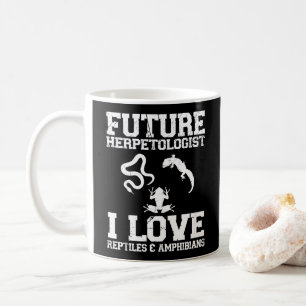 Taza De Café Herpetólogo Futuro Herpetología Anfibios