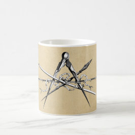 Taza De Café Herramientas de elaboración de la arquitectura