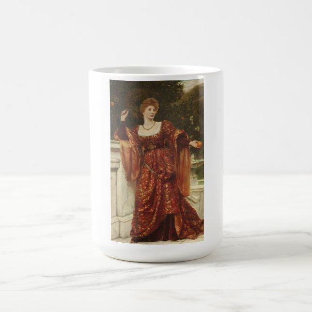 Taza De Café Hesperia (por Frank Dicksee) (Centro)