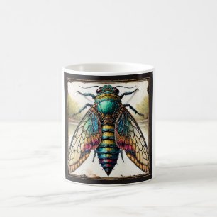 Taza De Café Heteroderes Beetle 230824IREF227 - Watercolor