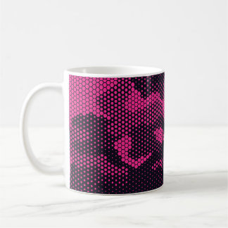 Taza De Café Hexagonal de camuflaje, fondo de textura militar