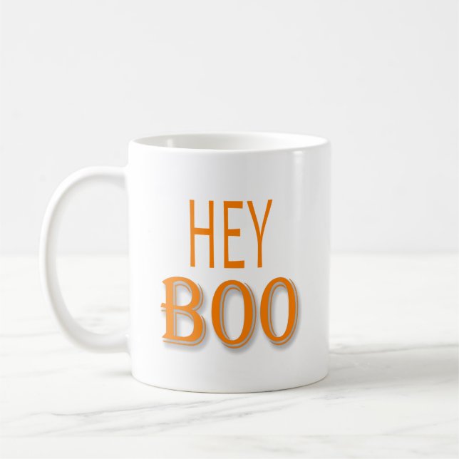 Taza De Café Hey Boo (Izquierda)