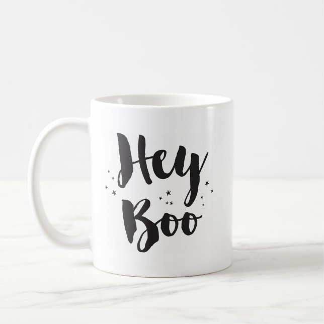 Taza De Café Hey Boo Ghost mug (Izquierda)