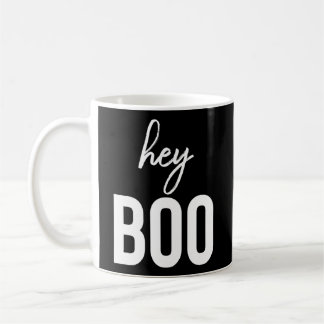 Taza De Café Hey Boo Love Ghost Pun Boo Halloween