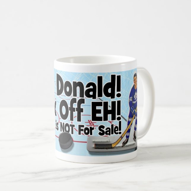 Taza De Café Hey Donald (Anverso derecho)