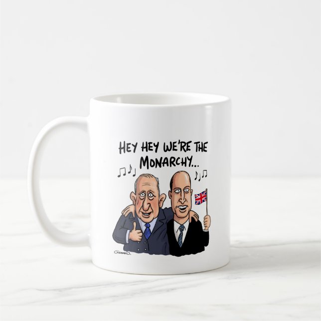 Taza De Café ¡Hey, hey, somos la Monarquía! (Izquierda)