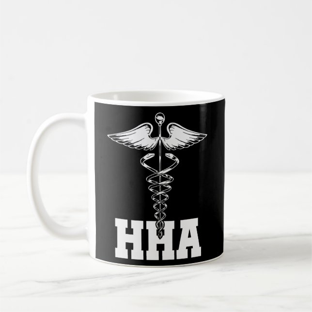 Taza De Café Hha Home Health Aide-Gift Para (Izquierda)